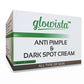 Glowista Anti Pimple And Dark Spot Removal | Acne Treatment Face Cream With Neem, & Aloe Vera For Men And Women 25g