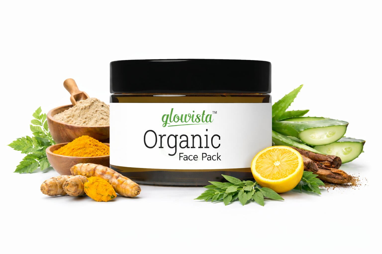 Glowista Organic face pack